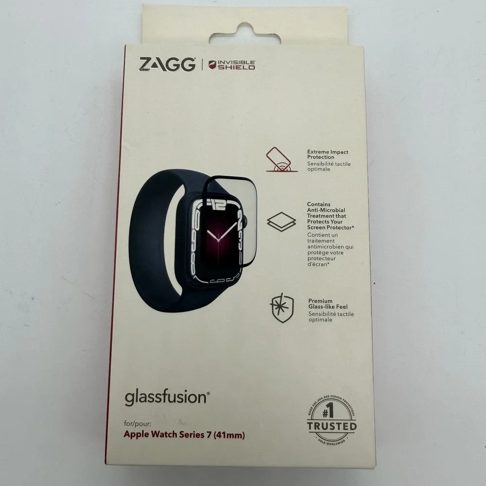 ZAGG InvisibleShield GlassFusion Screen Protector Apple Watch Series 7 41mm